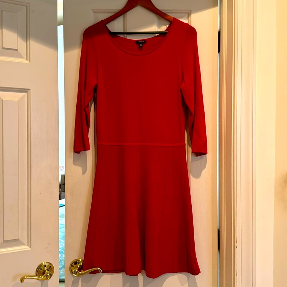 Ann Taylor Petite Red Dress